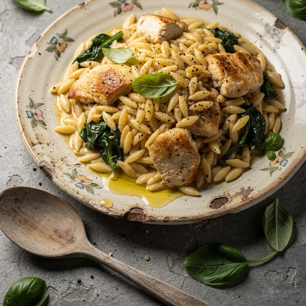 Creamy Tuscan Chicken Orzo Recipe, Easy Creamy Tuscan Chicken Orzo Recipe, Homemade Creamy Tuscan Chicken Orzo Recipe, Best Creamy Tuscan Chicken Orzo Recipe, How to Make Creamy Tuscan Chicken Orzo Recipe