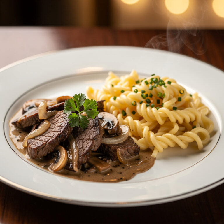 Beef Stroganoff: A Classic Russian Dish